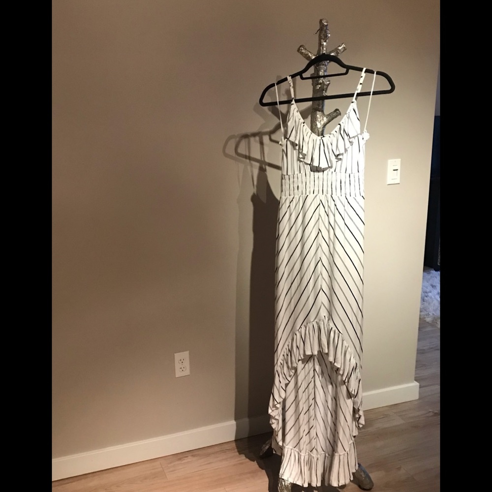 Express Maxi Hi-low dress
